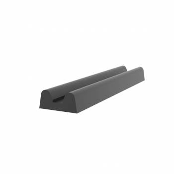 Profilo parabordo a B in gomma 70x32 mm