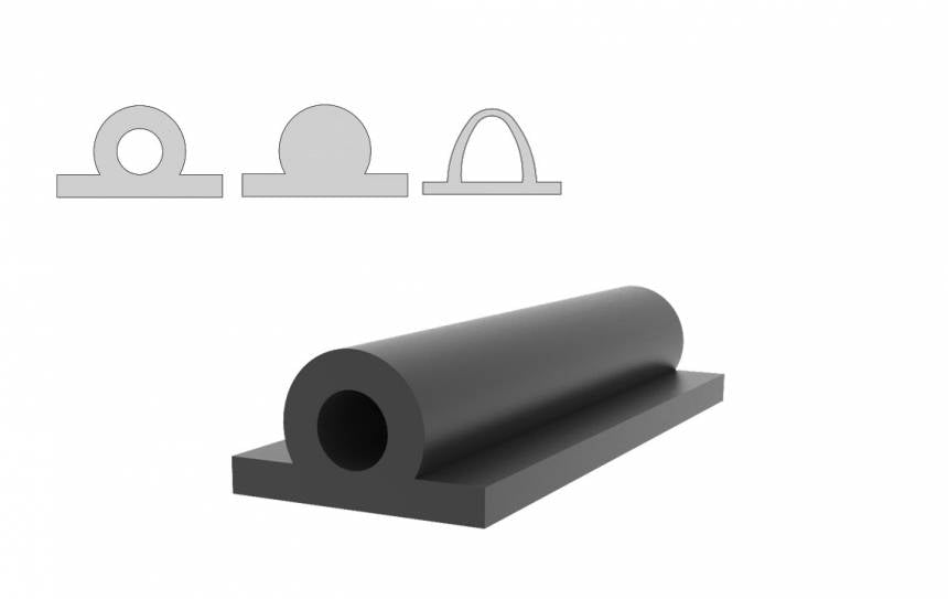 Wing and Omega shaped rubber fenders