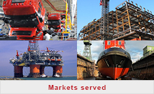 Markets served - marine rubber fendering