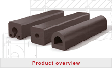 Product range rubber fenders