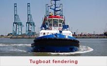 Tugboat fendering