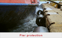 Pontoon fendering & Pier rubber fenders