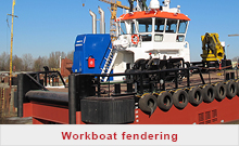 Workboat fendering