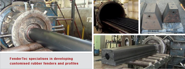 Custom made rubber fenders - Bespoke products