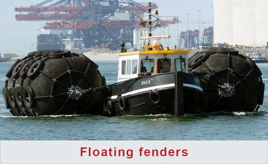 Pontoon fendering & Pier rubber fenders