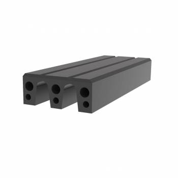 Fendertec marine fendering - Rubber Composite M-fender blocks with UHMWPE Top layer