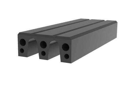Fendertec marine fendering - Rubber Composite M-fender blocks with UHMWPE Top layer